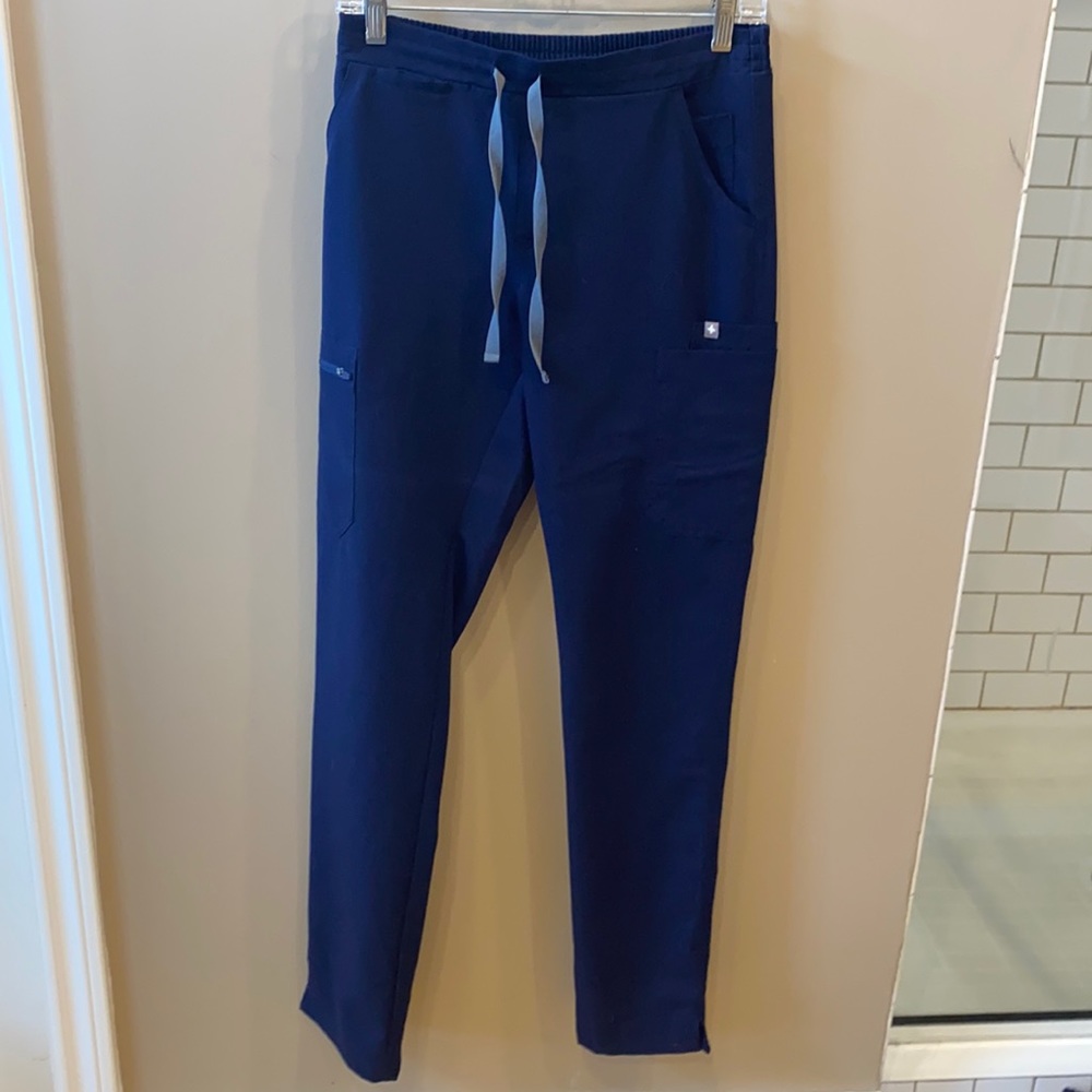 Figs XS tall navy scrub pants